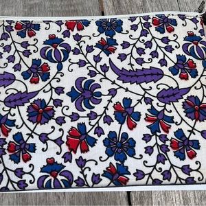 Cotton purse-clutch